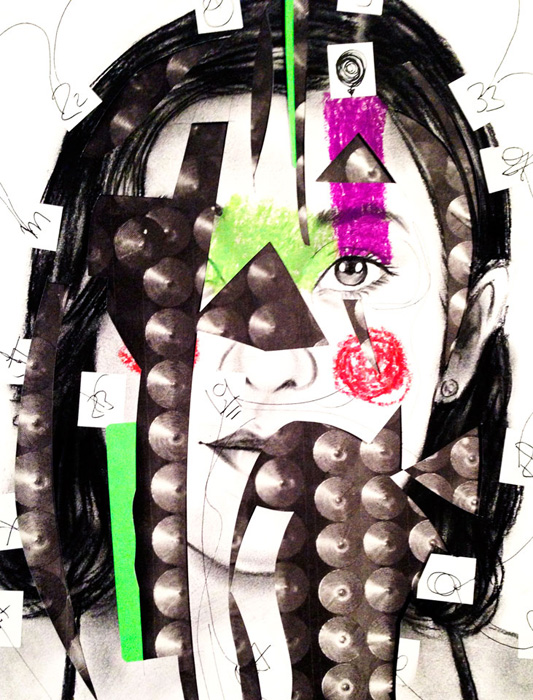 collage portrait